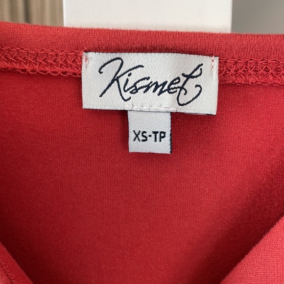 Kismet A-line Summer Dress, Coral, Size XS - Picture 3 of 7